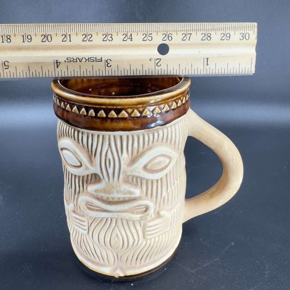 Paul Marshall PMP Tiki Mug Cup Hawaiian Ceramic Tiki Cup Made in Japan Vintage - Picture 4 of 13